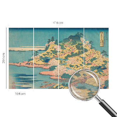 Wand-Fototapete mit japanischer Landschaft