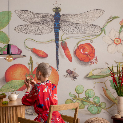 Dekorative Wand-Fototapete Naturillustration