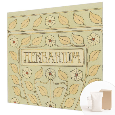 Wandtapete Pflanzenornament