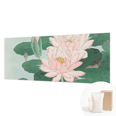 Fototapete fürs Schlafzimmer mit Motiv eines Wasserlotus