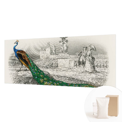 Motivtapete aus Vlies Bunte Federn