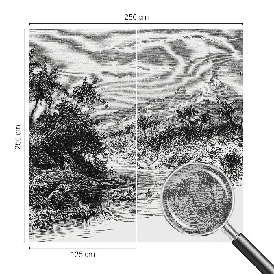 Vlies-Fototapete nach Maß Exotisches Panorama