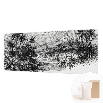 Vlies-Fototapete nach Maß Exotisches Panorama