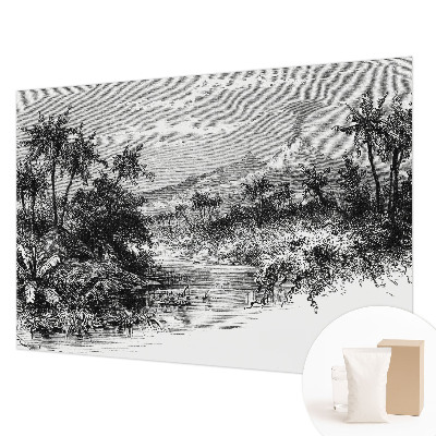 Vlies-Fototapete nach Maß Exotisches Panorama