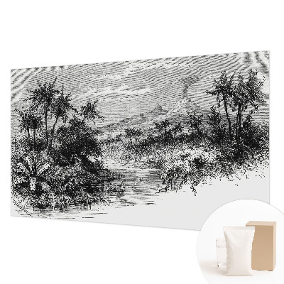 Vlies-Fototapete nach Maß Exotisches Panorama