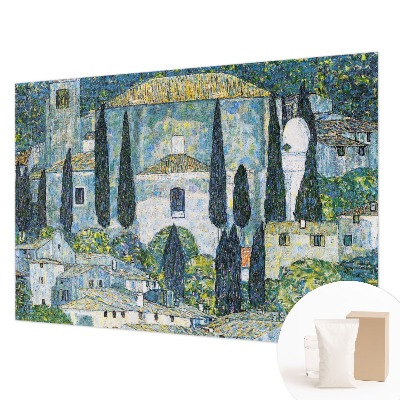 Vliestapete fürs Wohnzimmer Zypressenhäuser