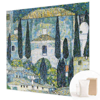 Vliestapete fürs Wohnzimmer Zypressenhäuser