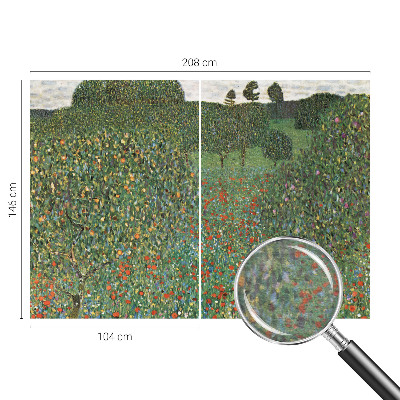 Bildtapete Blumenwiese