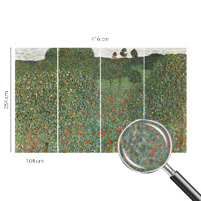 Bildtapete Blumenwiese