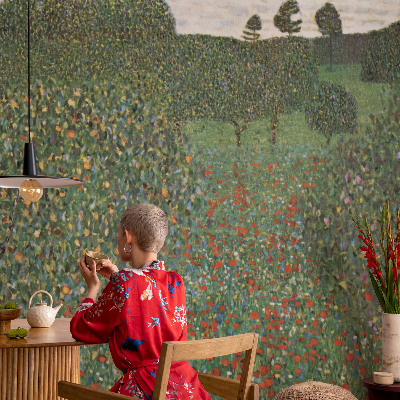 Bildtapete Blumenwiese