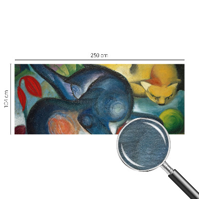 Fototapete nach Maß Katzenkunst