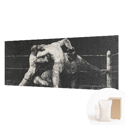 Dekorative Wand-Fototapete Boxerduell