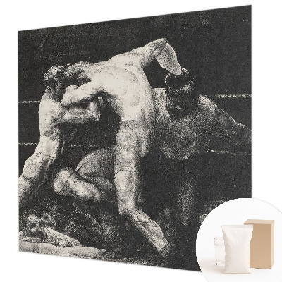 Dekorative Wand-Fototapete Boxerduell