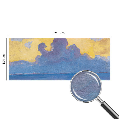 Vlies-Fototapete fürs Schlafzimmer mit einer Wolkenlandschaft