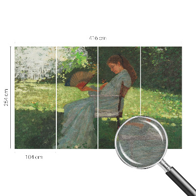 Vliestapete fürs Schlafzimmer Sommerharmonie