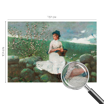 Moderne Vlies-Fototapete Blumenfrieden