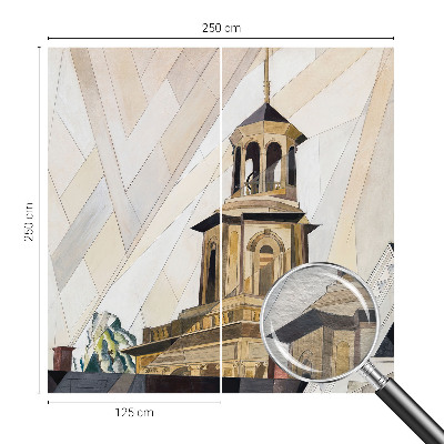 Bildtapete mit Motiv eines architektonischen Turms