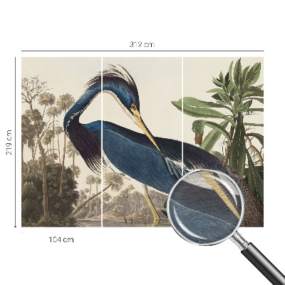 Fototapete fürs Wohnzimmer mit einem exotischen Naturmotiv