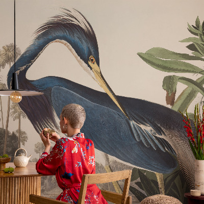 Fototapete fürs Wohnzimmer mit einem exotischen Naturmotiv