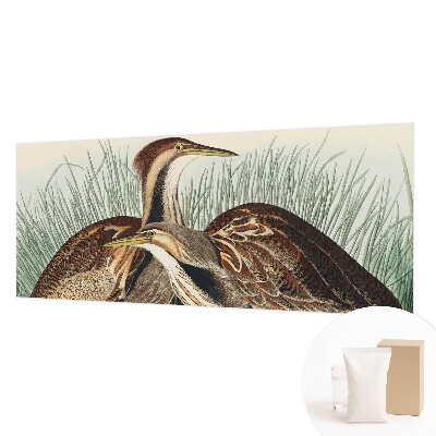 Wandtapete mit realistischem Vogelmotiv