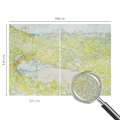 Vlies-Fototapete fürs Wohnzimmer mit Motiv „Frühlingserholung“