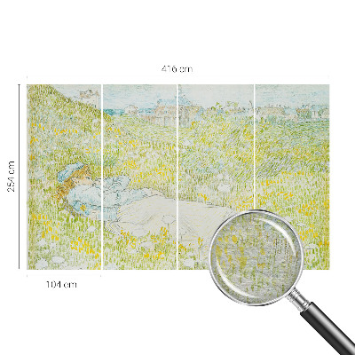 Vlies-Fototapete fürs Wohnzimmer Frühlingserholung