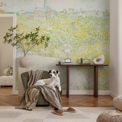 Vlies-Fototapete fürs Wohnzimmer mit Motiv „Frühlingserholung“