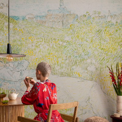 Vlies-Fototapete fürs Wohnzimmer Frühlingserholung