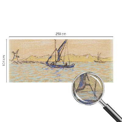 Vlies-Fototapete fürs Schlafzimmer mit dem Motiv „Meer des Friedens”