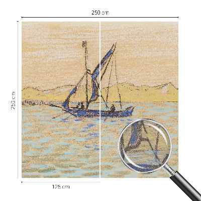 Vlies-Fototapete fürs Schlafzimmer mit dem Motiv „Meer des Friedens”