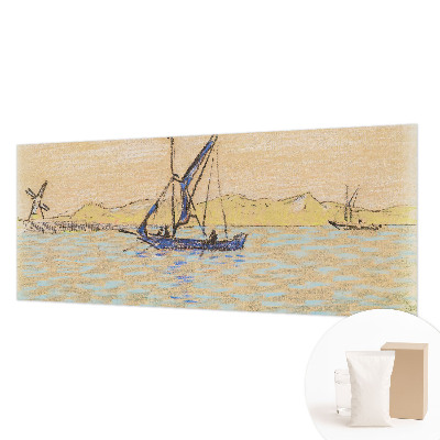 Vlies-Fototapete fürs Schlafzimmer mit dem Motiv „Meer des Friedens”