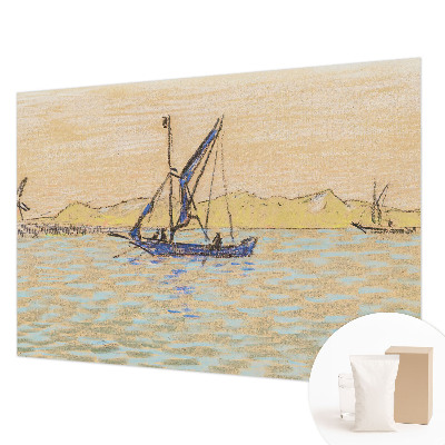 Vlies-Fototapete fürs Schlafzimmer mit dem Motiv „Meer des Friedens”