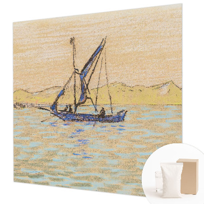 Vlies-Fototapete fürs Schlafzimmer mit dem Motiv „Meer des Friedens”
