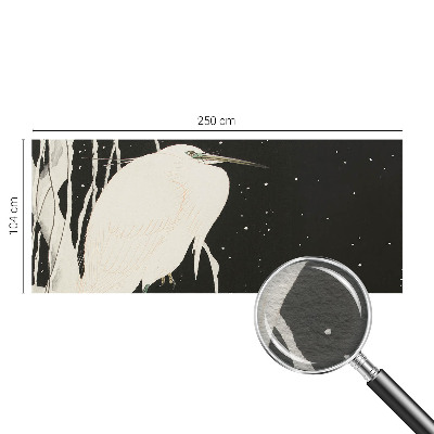 Motivtapete aus Vlies mit Motiv eines Wintervogels