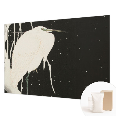 Motivtapete aus Vlies mit Motiv eines Wintervogels