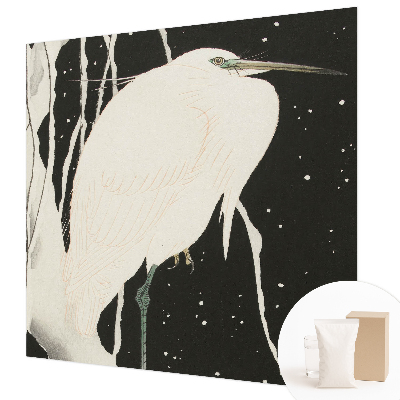 Motivtapete aus Vlies mit Motiv eines Wintervogels