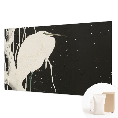 Motivtapete aus Vlies mit Motiv eines Wintervogels