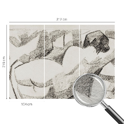 Vlies-Fototapete nach Maß mit Motiv «Eine lügnerische Figur»