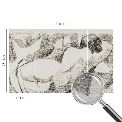 Vlies-Fototapete nach Maß mit Motiv «Eine lügnerische Figur»
