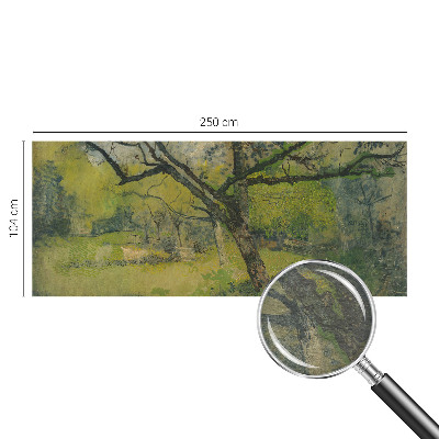 Bedruckte Vlies-Fototapete mit Motiv einer grünen Landschaft
