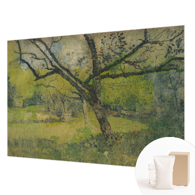 Bedruckte Vlies-Fototapete mit Motiv einer grünen Landschaft