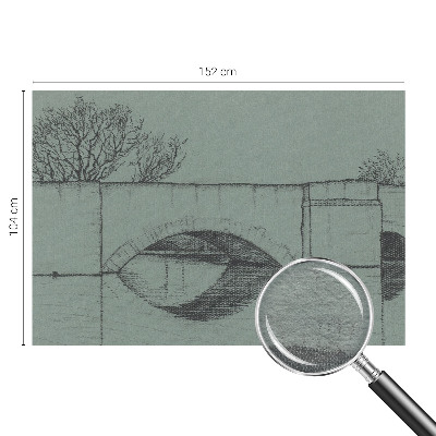 Motivtapete Bogenbrücke