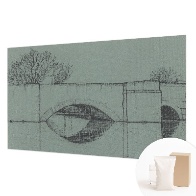 Motivtapete Bogenbrücke