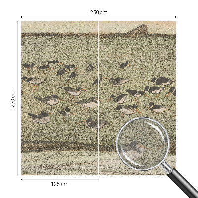 Moderne Vlies-Fototapete mit dem Motiv „Vogelfrieden”