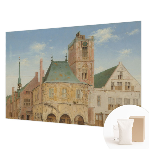 Wand-Fototapete mit Motiv des historischen Rathauses