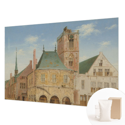 Wand-Fototapete mit Motiv des historischen Rathauses