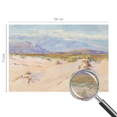Fototapete nach Maß mit einer Wüstenlandschaft als Motiv
