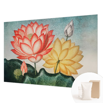 Fototapete mit Motiv aus Lotusblumen