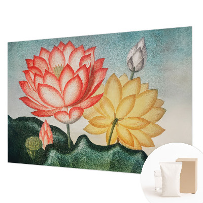 Fototapete mit Motiv aus Lotusblumen