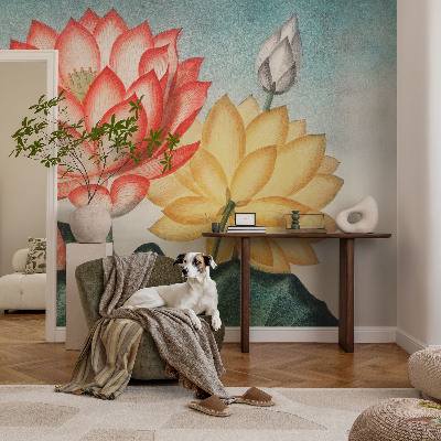 Fototapete mit Motiv aus Lotusblumen